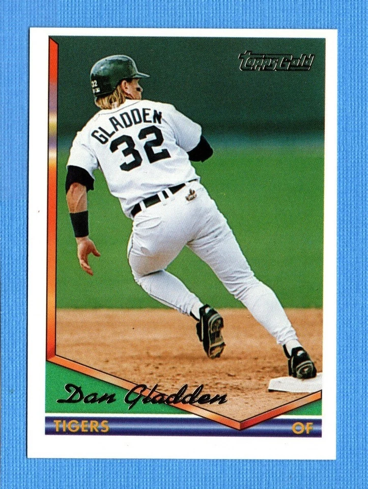 1994 Topps Gold #342 Dan Gladden Detroit Tigers - Image 1 of 1