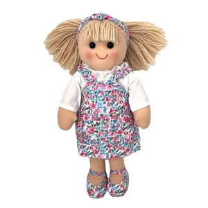 Hopscotch Rag Doll Girl Charlotte 14"/35cm soft toy doll - Picture 1 of 3