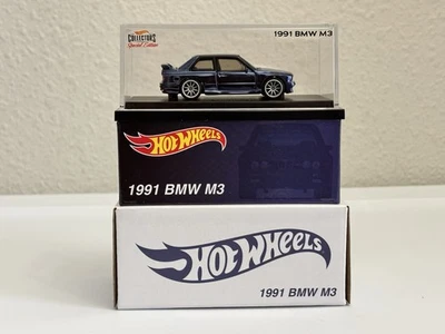 Hot Wheels RLC 1991 BMW M3 Blue (GXJ17) #09,379/30,000 NEW See Description - Image 1 of 4