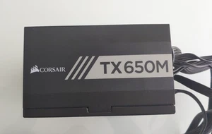 Corsair TX650M 650W 80 Plus Gold Modular Power Supply PSU CP-9020132 75-002624 - Bild 1 von 5