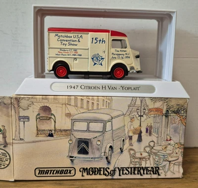 YTF 03 1947 Citroën Typ H Van MBX USA Convent Matchbox Models of Yesteryear OVP - Bild 1 von 3