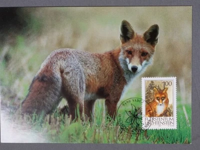 MayfairStamps 列支敦士登 FDC 1993 Fox 1.00 首日封面 aau_86087 — 第 1/2 张图片