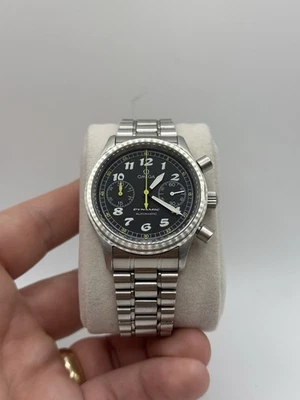 Reloj pulsera OMEGA Dynamic Chronograph 5240.50 automático esfera negra SS para hombre Foto 1 de 4