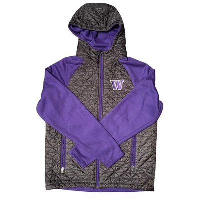 University of Washington Huskies hooded puffer - Image 1 of 4