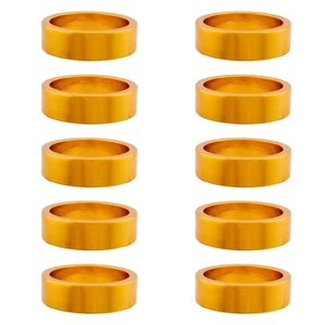Origin8 Headset Spacers, 10mm x 1-1/8", Gold Annodized - Picture 1 of 1