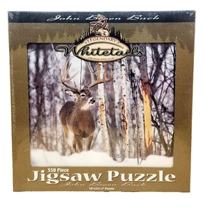Legendary Whitetails "John Breen Buck" 550pc Jigsaw 18"x15.5" NEW SEALED - Picture 1 of 6