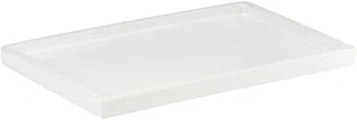Lacquer Bath Tray One Size White - Image 1 of 3