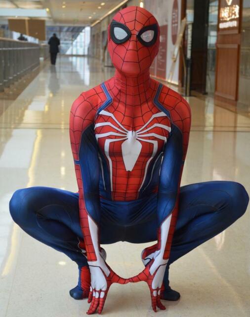 Fantasia Homem Aranha PS4 Game Jogo Adulto Cosplay traje spiderman