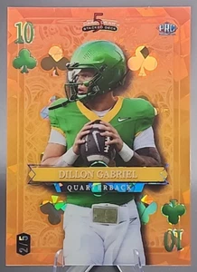 Dillon Gabriel/5 2024 Wild Card Draw Rookie RC Orange Ice 10 Browns SSP - Imagen 1 de 2