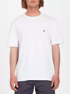VOLCOM - Stone Blanks BSC T-Shirt - Mens Short Sleeve Tee - White - Picture 1 of 3