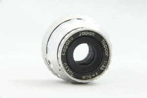 Lente de montaje a tornillo Topcor Tokyo Kogaku 5 cm 50 mm F3,5 L39 de Japón #2051 - Imagen 1 de 9