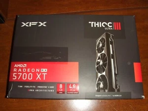 Tarjeta de gráficos XFX Thicc III Ultra AMD Radeon RX 5700 XT 8 GB GDDR6 - Imagen 1 de 13