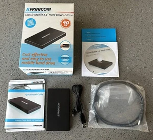 Unidad Móvil Freecom 40GB Disco Duro Externo 2.5" con Cable USB - Imagen 1 de 10