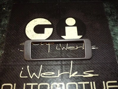 OEM 88-89 Honda Accord SE0 LX EX sedán tablero superior digital reloj cubierta rojo Foto 1 de 4