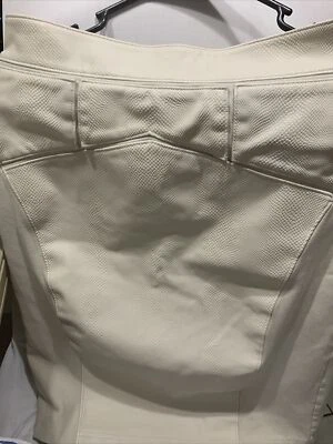 Carmen by Carmen Marc Valvo L  Navy Skirt  #93178 Foto 1 de 4