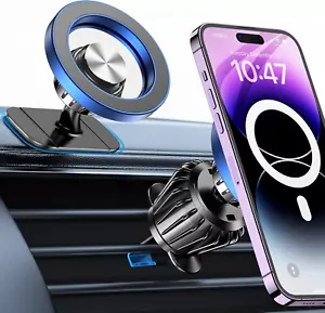 For Magsafe Car Mount【20 Strong Magnets】Magnetic Phone Holder for Car Phone Hold - Picture 1 of 13