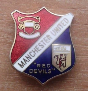 Pin antiguo raro Manchester United, diablos rojos - Imagen 1 de 2