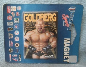 Goldberg WCW Wrestling Vintage Magnet Sealed Package WinCraft WWE WWF - Picture 1 of 2