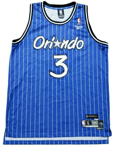 Steve Francis #3 Reebok Hardwood Classics Orlando Magic NBA Basketball Jersey +2 Cover