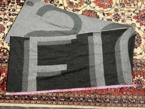 Figs Brand Special Edition Logo Scarf Black/Gray Unisex 94”x 21” - Picture 1 of 5