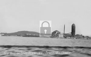Lumber Saw Mill Lake Vermilion Tower Minnesota MN - REPRINT - Picture 1 of 1