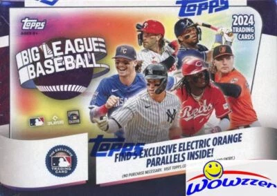2024 Topps Big League Baseball EXCLUSIVE Factory Sealed Blaster Box-80 Cards!