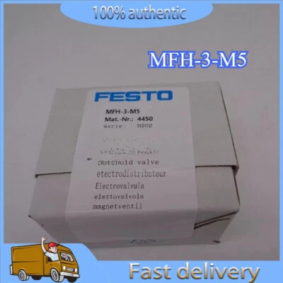 1PCS Brand New FESTO solenoid valve MFH-3-M5 Fast shipping - Image 1 of 4