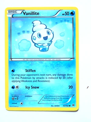 Vanillite 43/162 (NM, Pokemon Card, XY BREAKthrough, 2015, Water, Common) - Image 1 of 2