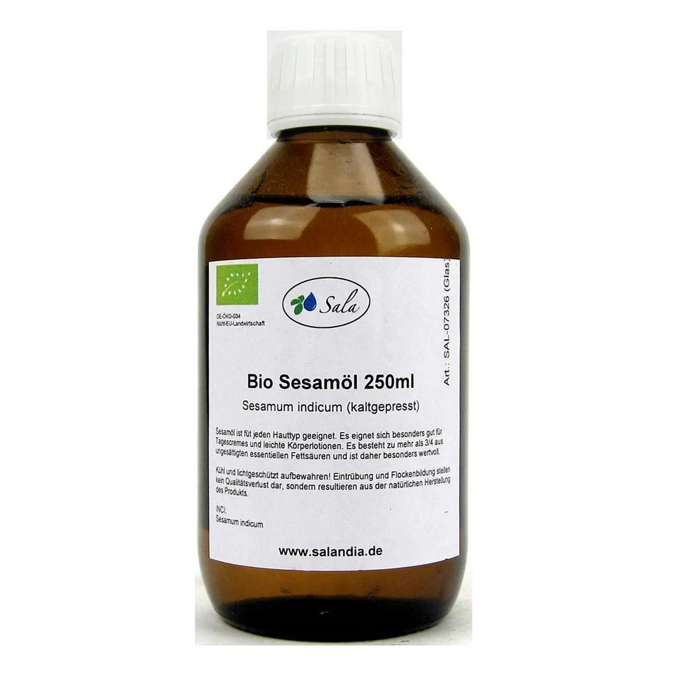 Sala Sesamöl kaltgepresst BIO 250 ml Glasflasche - Image 1 of 1