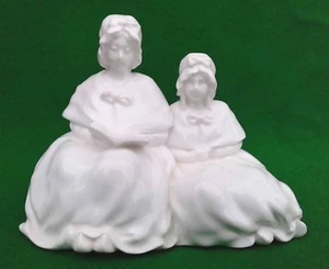 ROYAL WORCESTER - TWO LADIES - FULLY STAMPED - RW2616 - RARE. - Picture 1 of 10