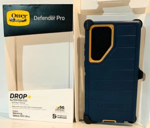Otterbox Defender Pro Samsung Galaxy S23 Ultra Blue Case/Holster - Photo 1 sur 1