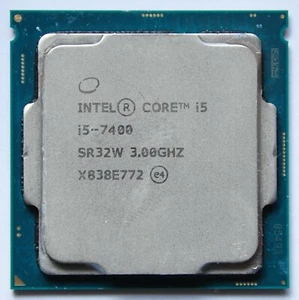 Socket CPU Intel Core i5-7400 (4 x 3,00 GHz) SR32W Kaby Lake 1151 - Foto 1 di 1