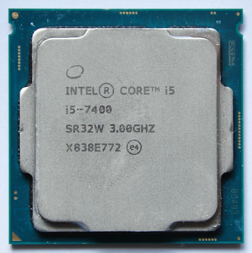 Socket CPU Intel Core i5-7400 (4 x 3,00 GHz) SR32W Kaby Lake 1151 - Immagine 1 di 1