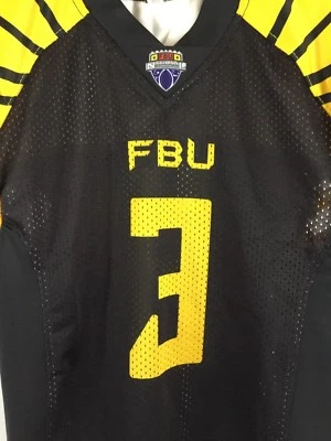 Football University FBU National Championship Jersey Black Yellow Youth Large - Image 1 of 4