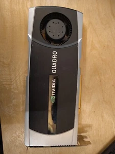 Nvidia Quadro 6000 6GB GDDR5 PCle 2.0 x16 Video Graphics Card 616078-001 - Picture 1 of 4