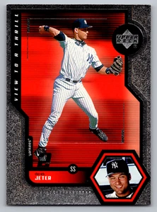 Vista de cubierta superior a Thrills 1999 #V19 Derek Jeter Yankees - Imagen 1 de 3