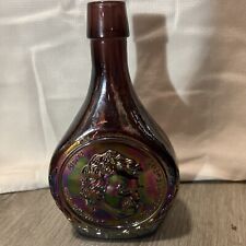 Vintage Wheaton Carnival Glass Samuel Clemons Bottle