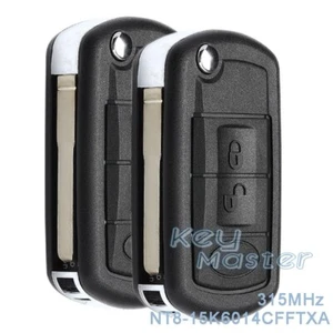 2x for Land Rover LR3 Range Rover Sport 315MHz Remote Key Fob NT8-15K6014CFFTXA - Foto 1 di 5