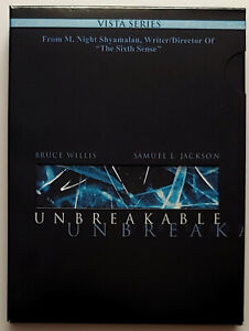 Unbreakable (Dvd, 2001) Two-Disc Vista Series - Bruce Willis, Samuel L. Jackson