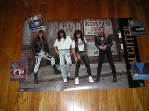 SLAUGHTER POSTER 1990 STICK IT TO YA VINTAGE FUNKY MARK SLAUGHTER DANA STRUM - Picture 1 of 5