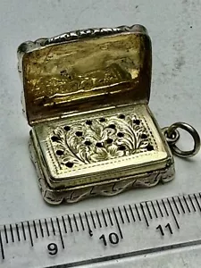 Antica Aceta in Argento Dorato 1849 Massiccio Punzonato (SHC) - Foto 1 di 10