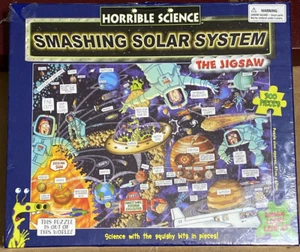 Puzzle 300 pieces NEW Horrible Science Smashing SolarSystem puzzle Jigsaw Sealed - Picture 1 of 4