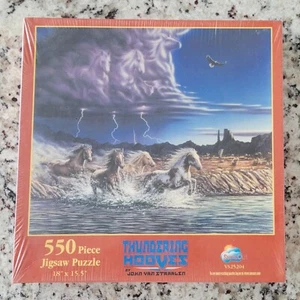 DOHNENDE HUFE Puzzle von John Van Straalen-SunsOut Puzzle-NEU - Bild 1 von 3