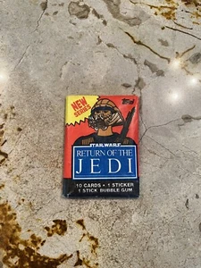 1983 TOPPS STAR WARS - RETURN OF THE JEDI SERIES 2 UNGEÖFFNET WAX PACK - Bild 1 von 4