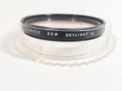 55mm Skyligth 1A Glass Lens Filter 55 mm Japan Quantaray SL-1A Sky 1A - Image 1 of 3