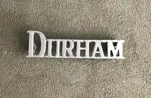 Durham Teeside North East Bus Coach Cap Hat Uniform Badge - Picture 1 of 2