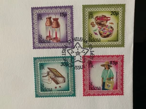 ST HELENA 1998 ISLAND CRAFTS 4v FIRST DAY COVER SG778/81 - Picture 1 of 2