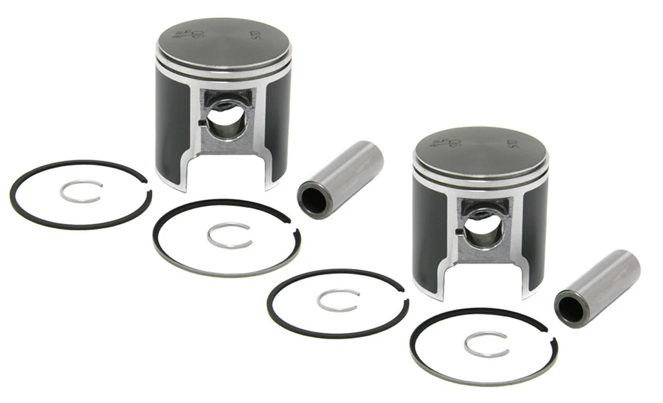 2 SPI Standard Bore Piston Kits for Ski-Doo Most 1980-2006 380 Fan Cooled 62mm — 第 1/1 张图片