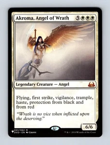 Akroma, Angel of Wrath The List Reprints Non-Foil MTG NM - Picture 1 of 2