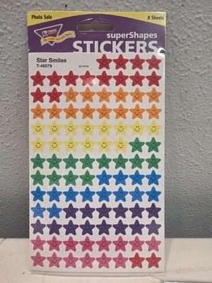 Pegatinas 8 hojas superformas Trend Enterprises Foto 1 de 2